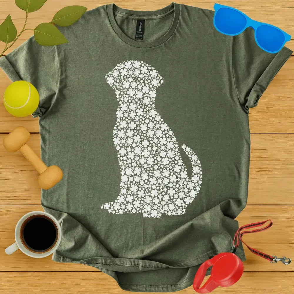 Labrador Retriever Clover Tee