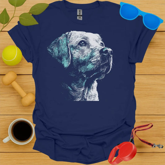 Labrador Retriever Duotone Portrait Tee