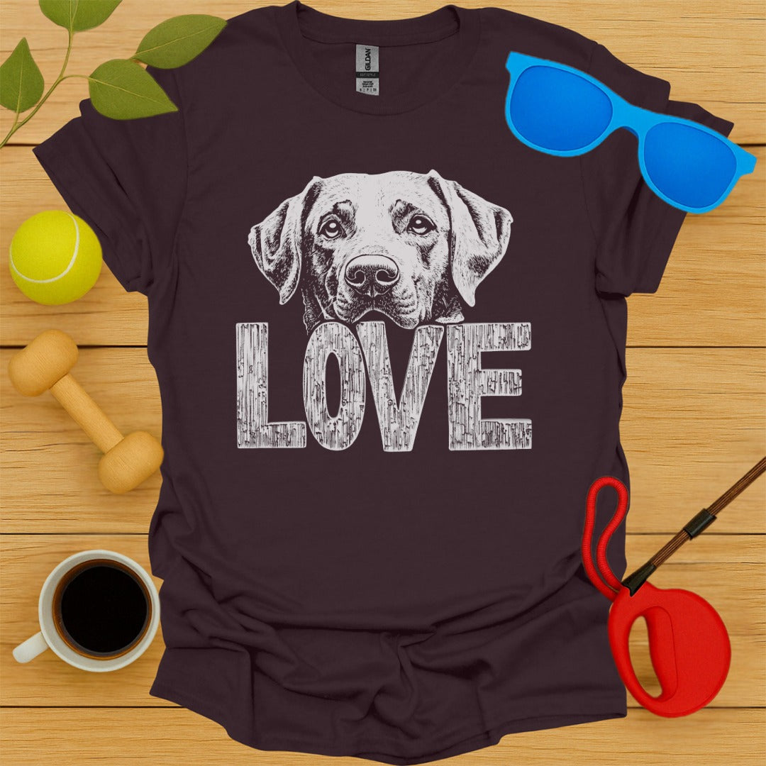 Labrador Retriever Love Tee