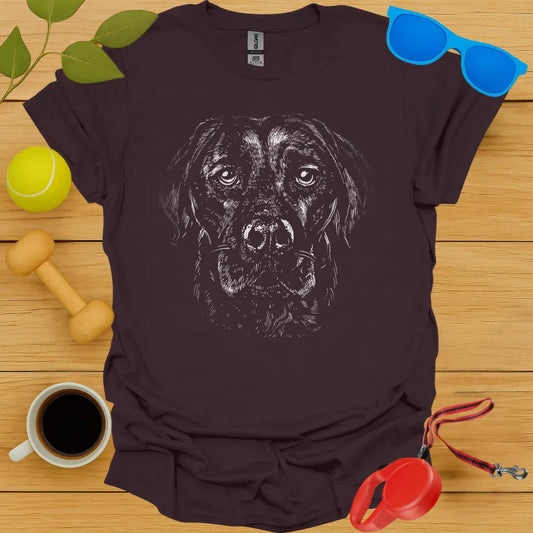 Labrador Retriever Monochrome Shirt