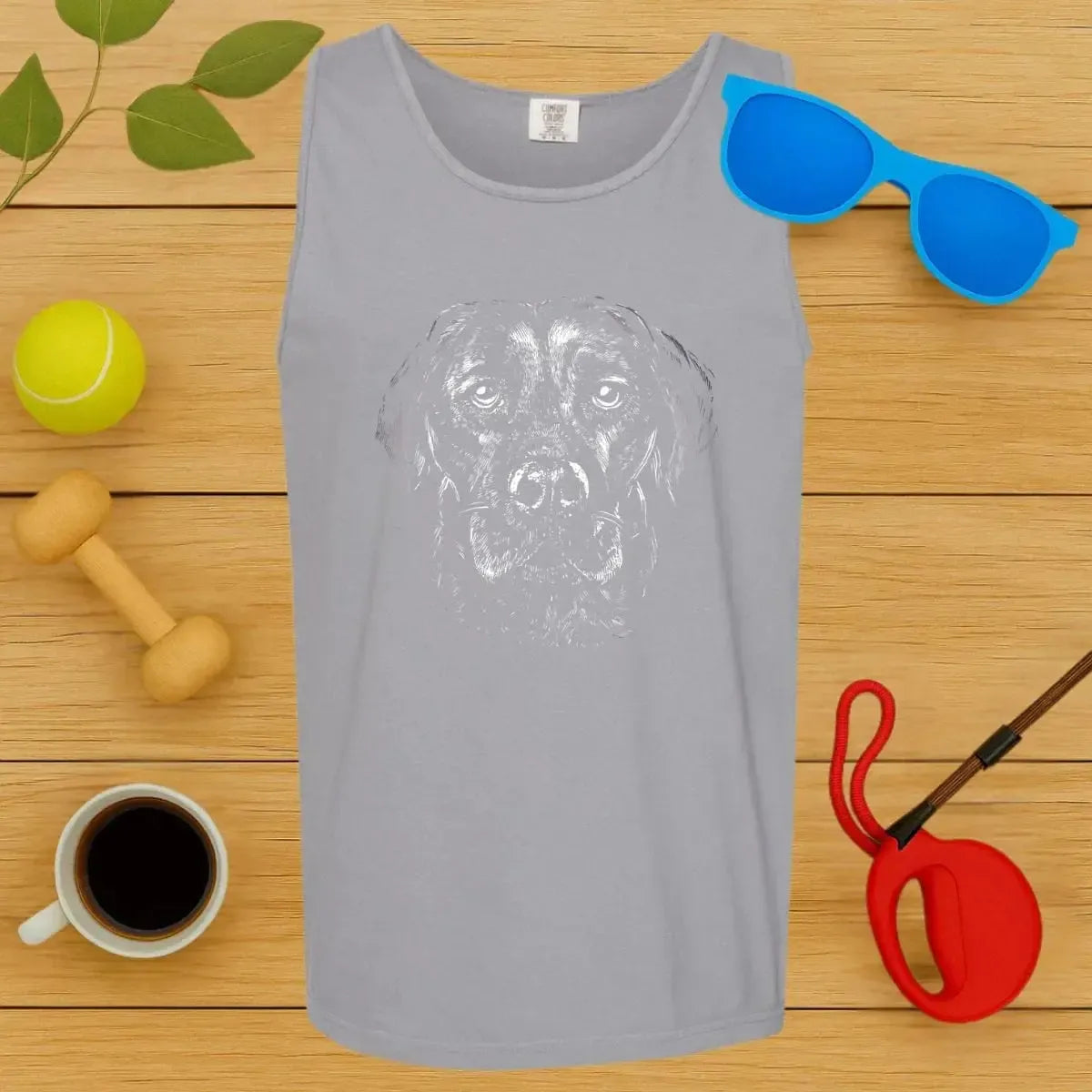 Labrador Retriever Monochrome Tank
