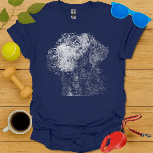 Labrador Retriever Pen-Ink T Shirt