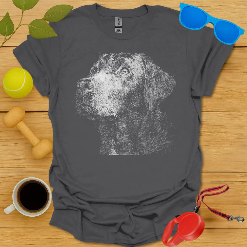 Labrador Retriever Pen-Ink T Shirt