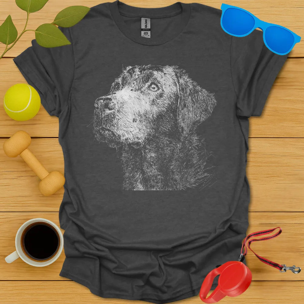 Labrador Retriever Pen-Ink T Shirt