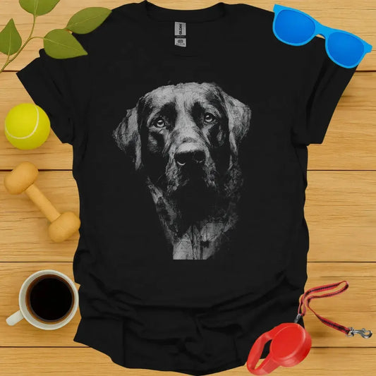 Labrador Retriever Portrait Sketch Tee
