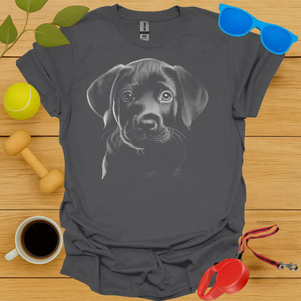 Labrador Retriever Puppy Portrait Tee