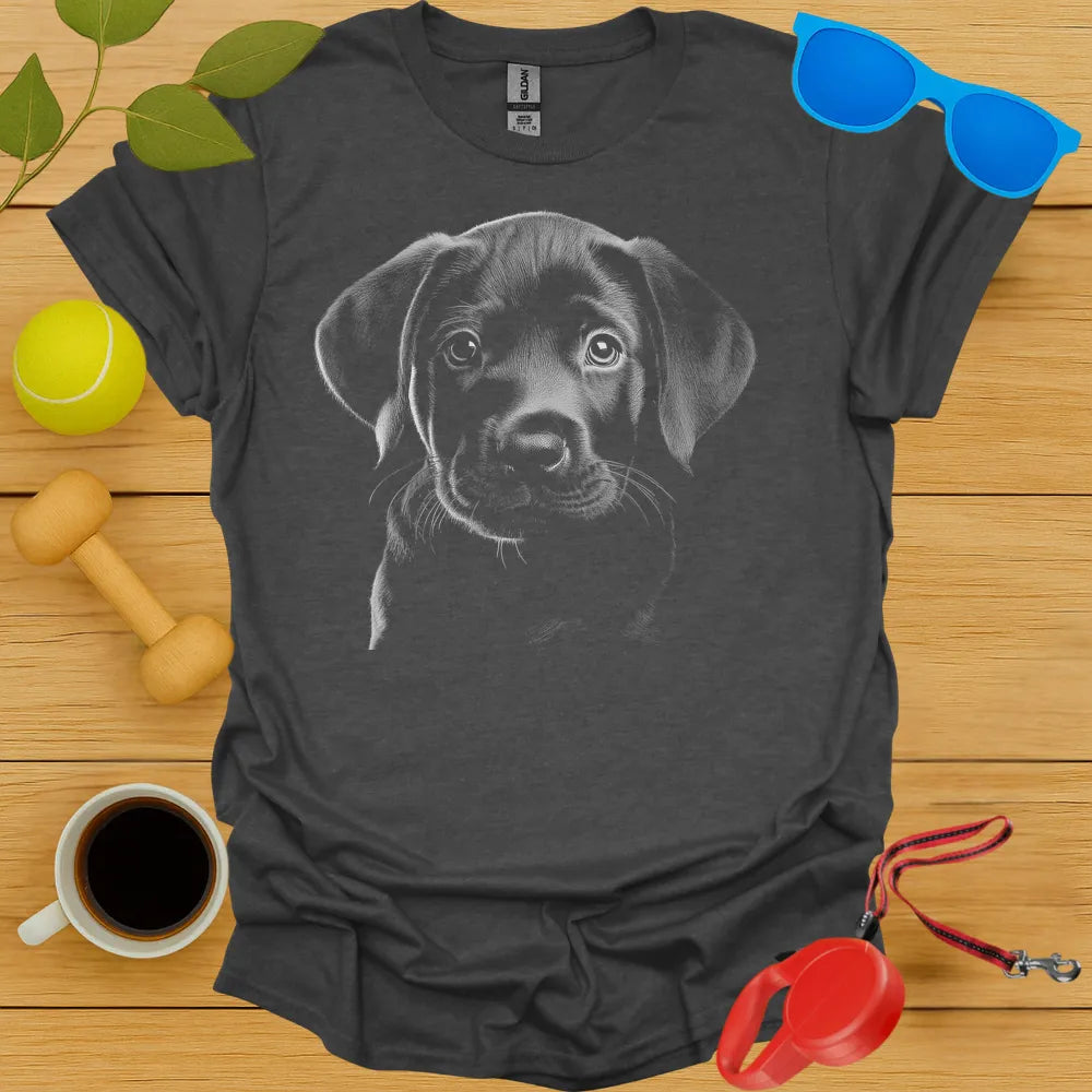 Labrador Retriever Puppy Portrait Tee