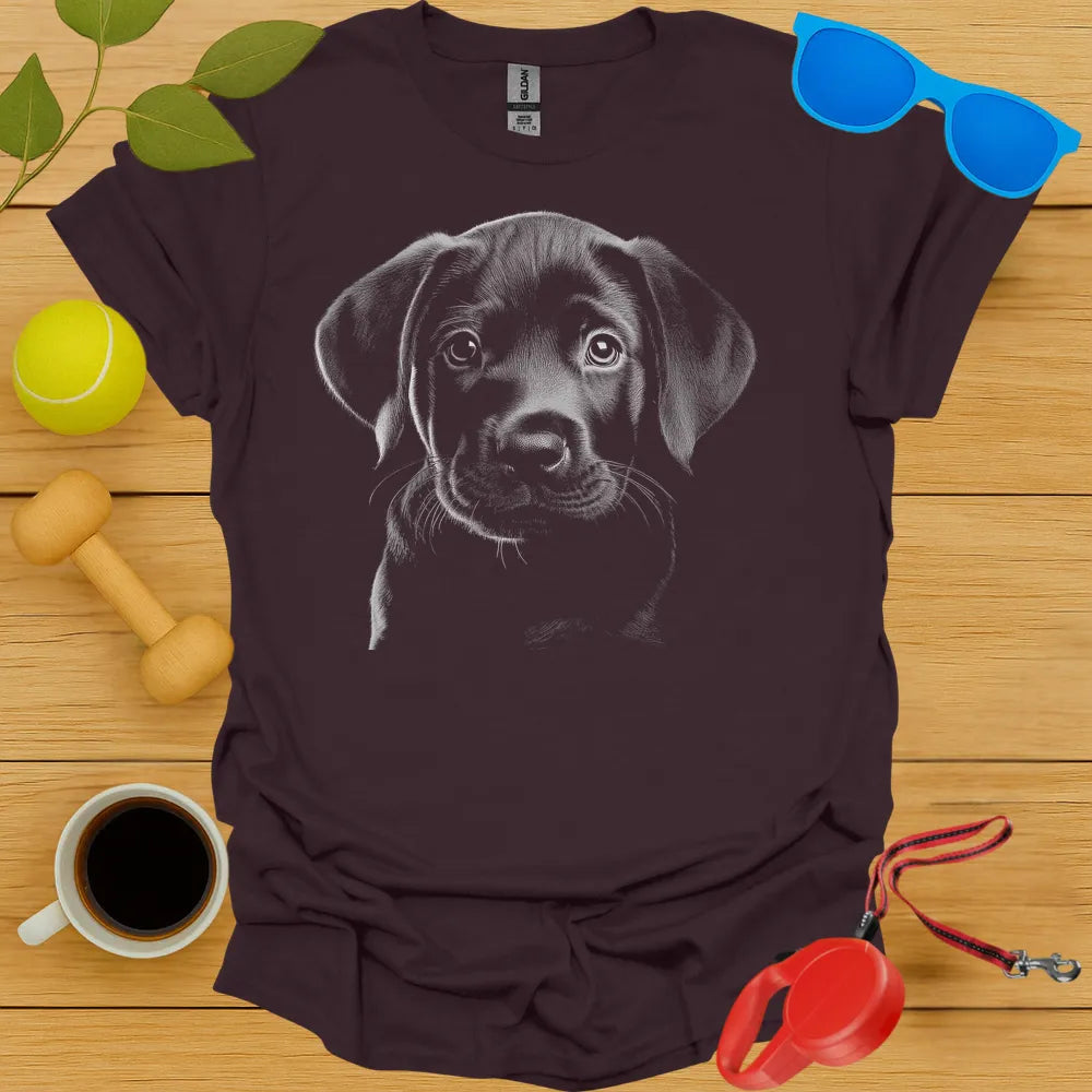 Labrador Retriever Puppy Portrait Tee