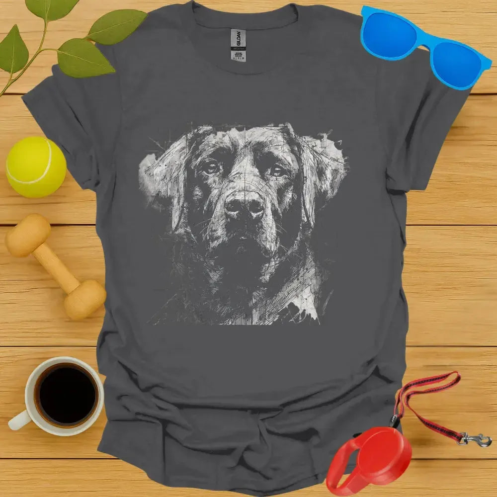 Labrador Retriever Sketch T-Shirt