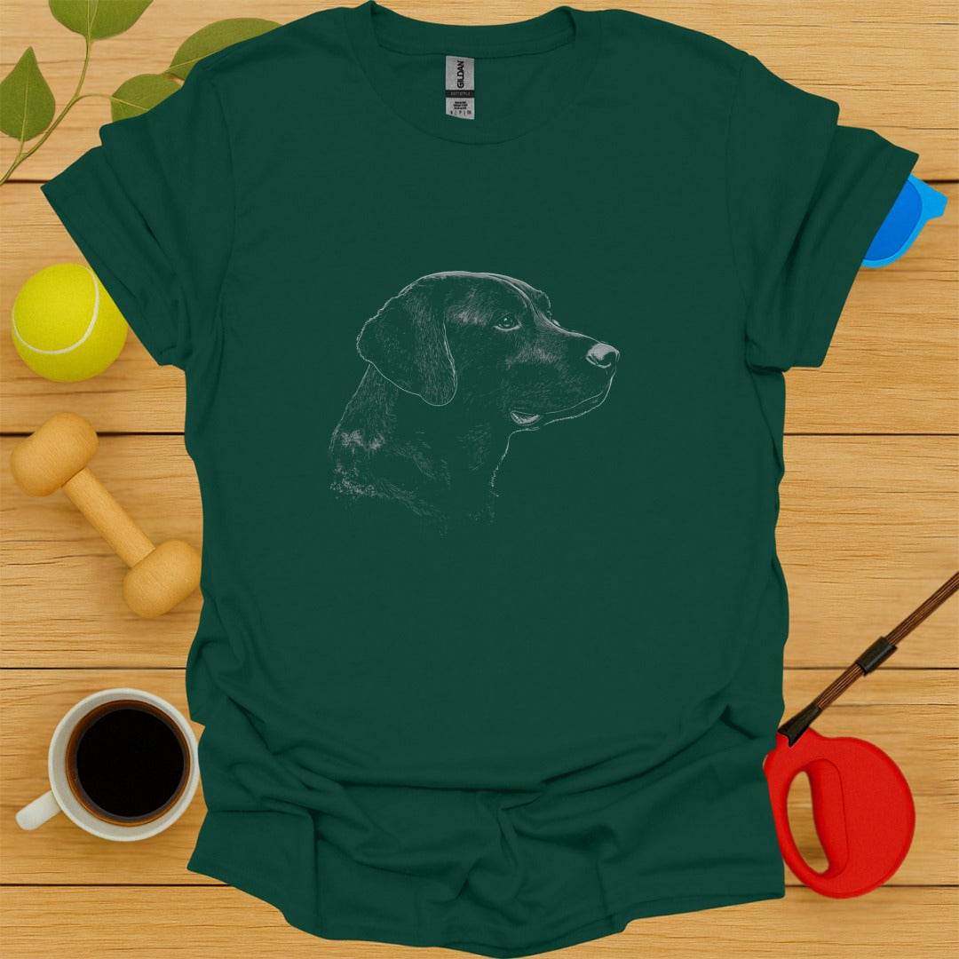 Labrador Retriever Sketch T-Shirt