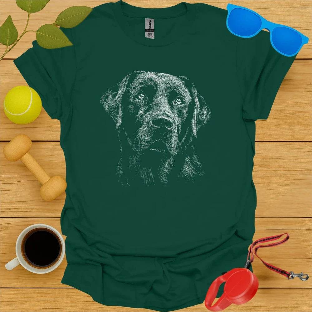 Labrador Retriever Sketch Tee