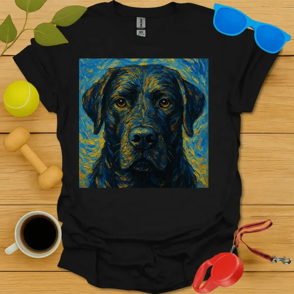 Labrador Retriever Van Gogh Tee
