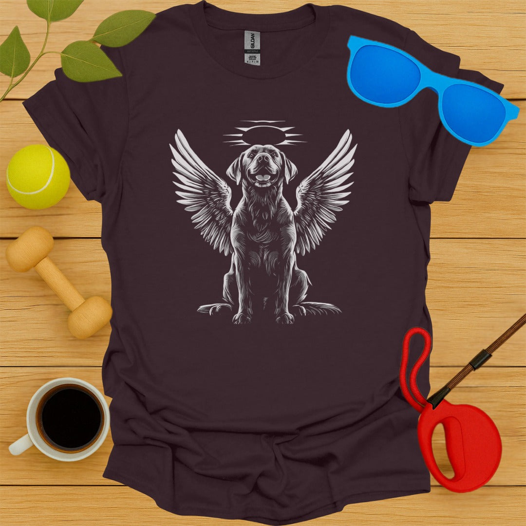 Labrador Retriever Wings and Halo Tee