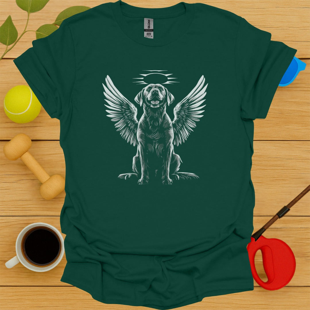 Labrador Retriever Wings and Halo Tee