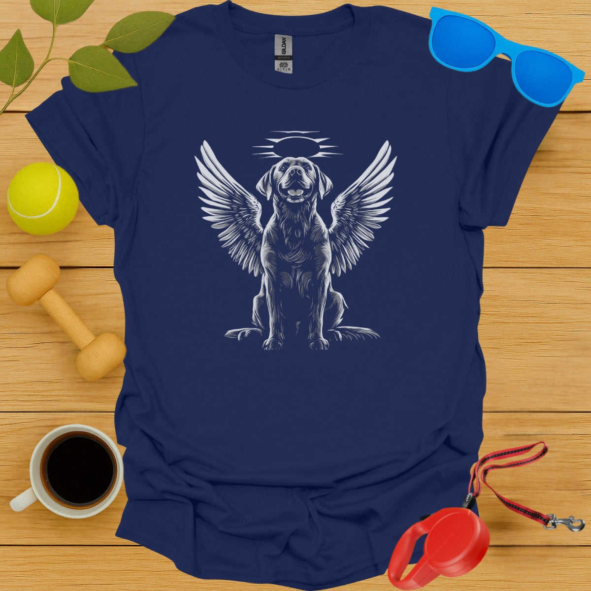 Labrador Retriever Wings and Halo Tee
