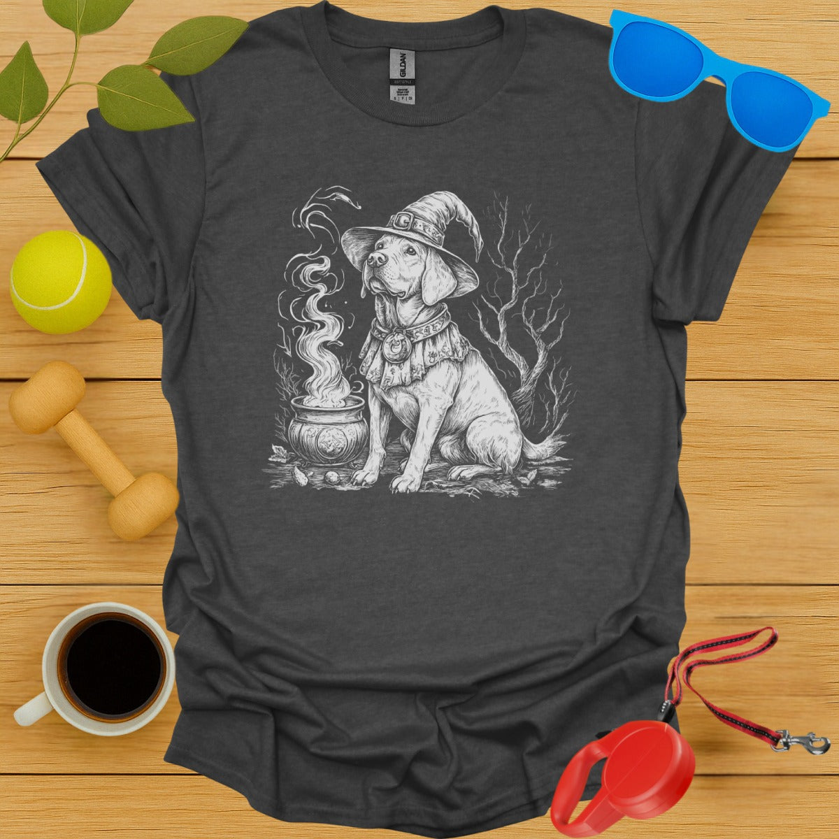 Labrador Retriever Witch T-Shirt