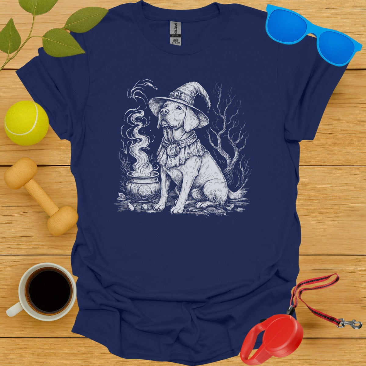 Labrador Retriever Witch T-Shirt