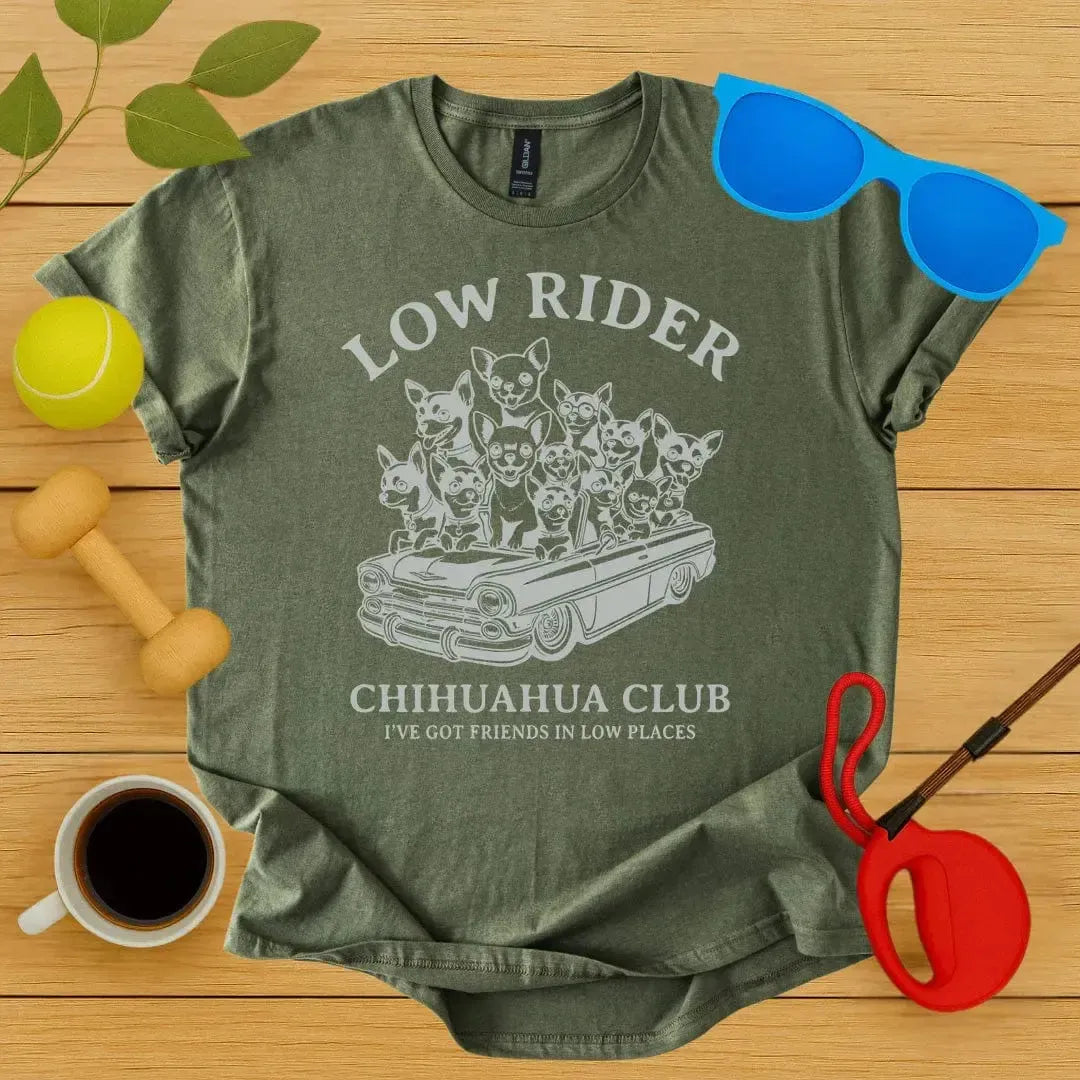 Low Rider Chihuahua Club T-Shirt