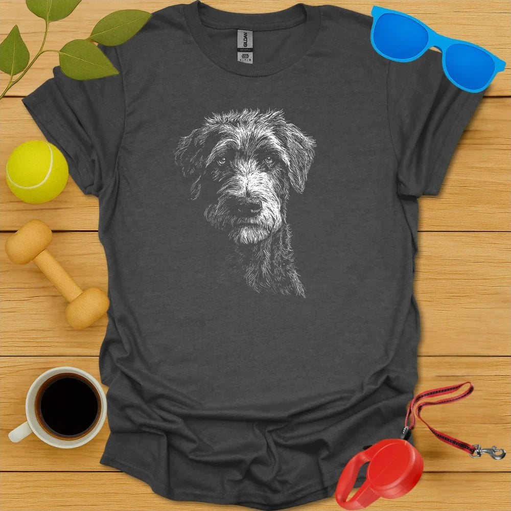 Mini Labradoodle Monochrome Tee