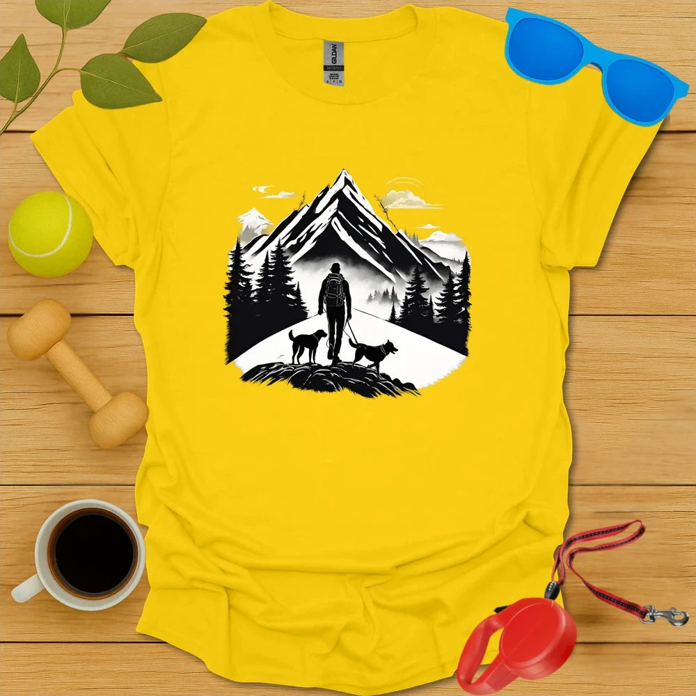 Misty Trail Pack | Hiking Dogs Graphic Tee