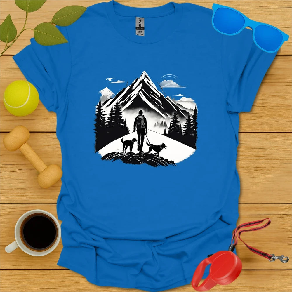 Misty Trail Pack | Hiking Dogs Graphic Tee