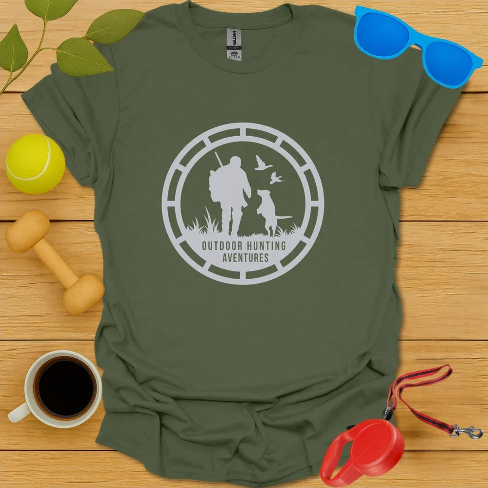 Outdoor Hunting Adventures Tee-Critter Lane
