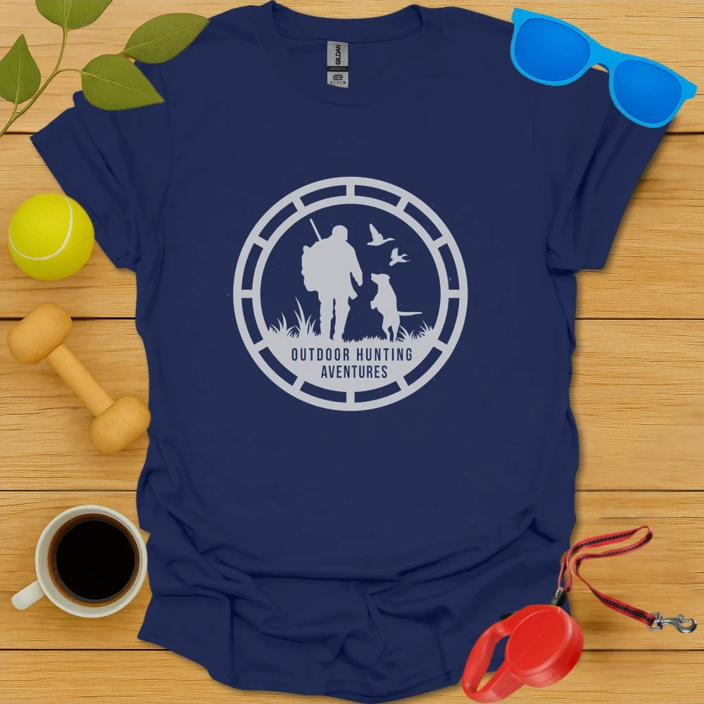 Outdoor Hunting Adventures Tee - Navy