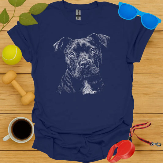 Pitbull Portrait Tee