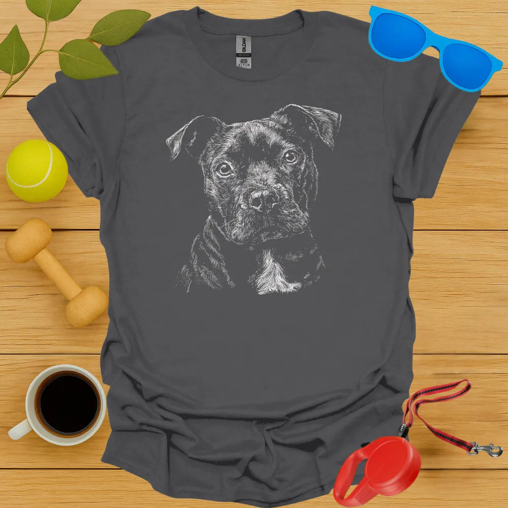 Pitbull Portrait Tee
