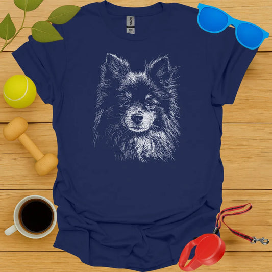 Pomeranian Portrait Tee