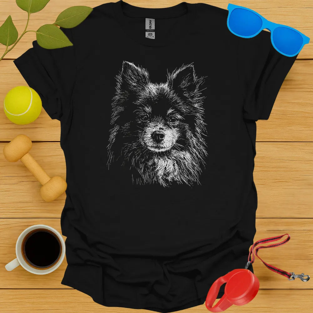 Pomeranian Portrait Tee