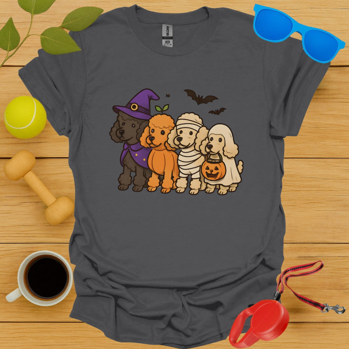 Halloween Themed Dogs Graphic T-Shirt product type
