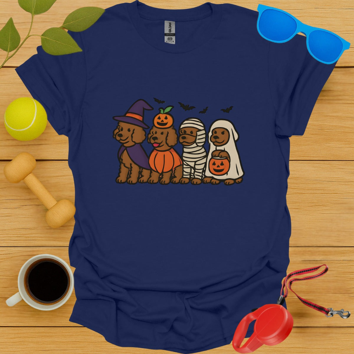 Cute Halloween Puppies Graphic T-Shirt product type