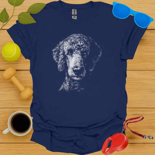 Poodle Sketch T-Shirt