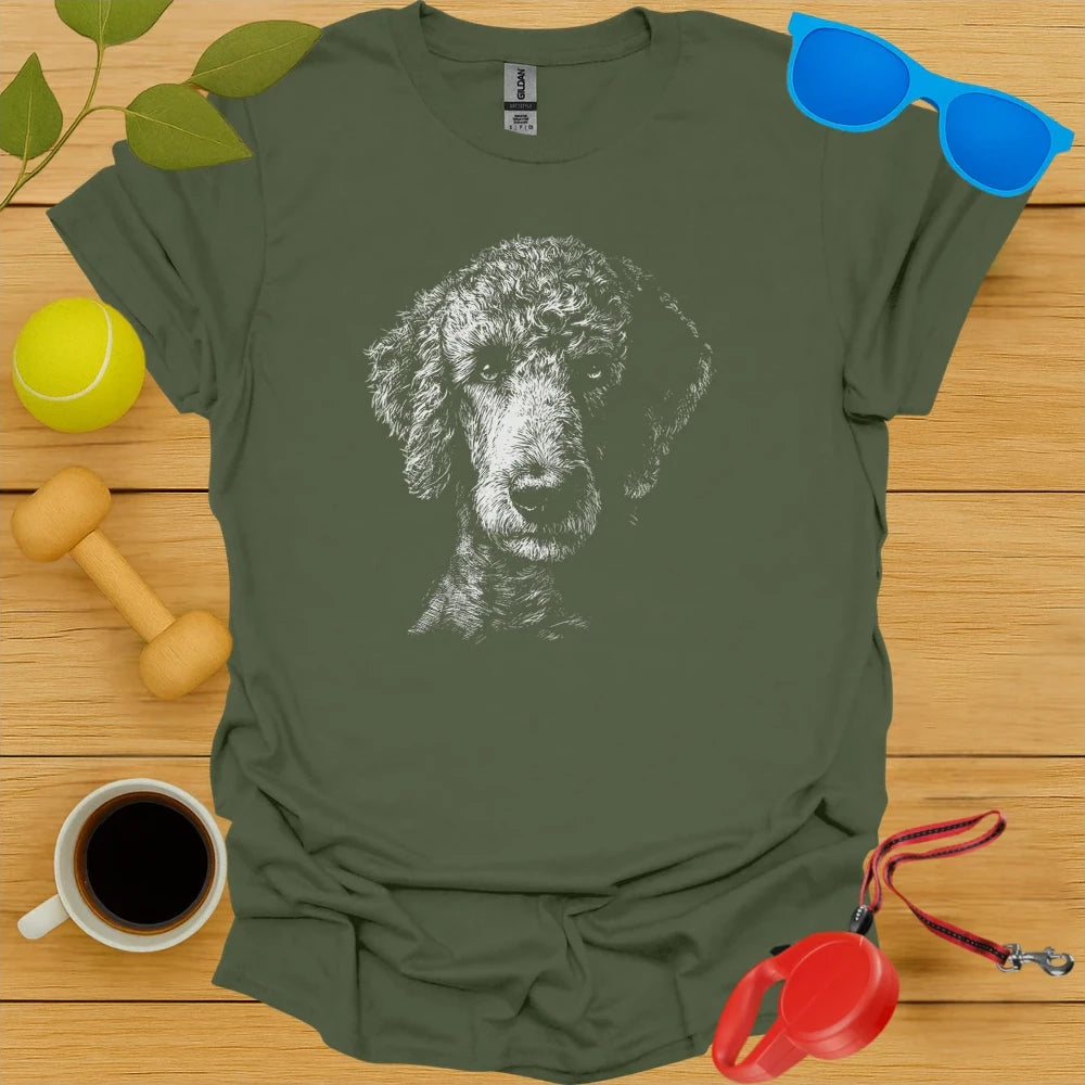 Poodle Sketch T-Shirt