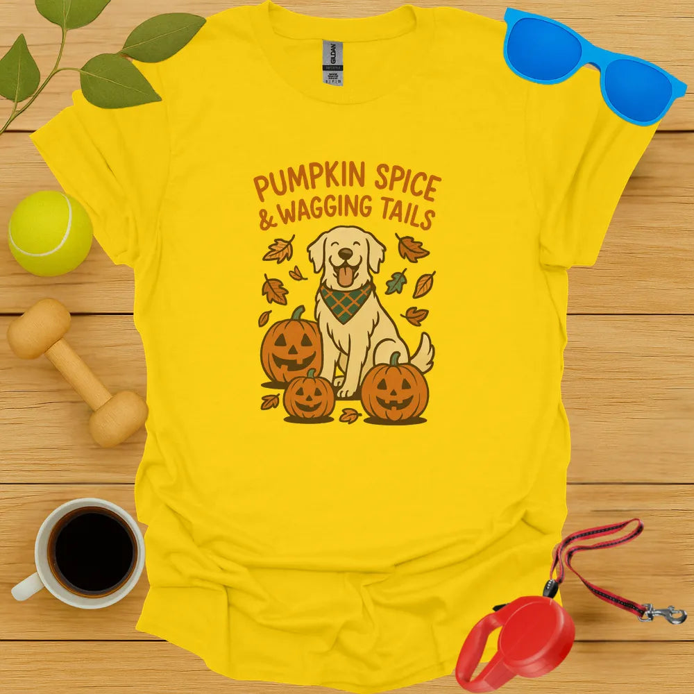 Pumpmpkin Spice Wags Tee