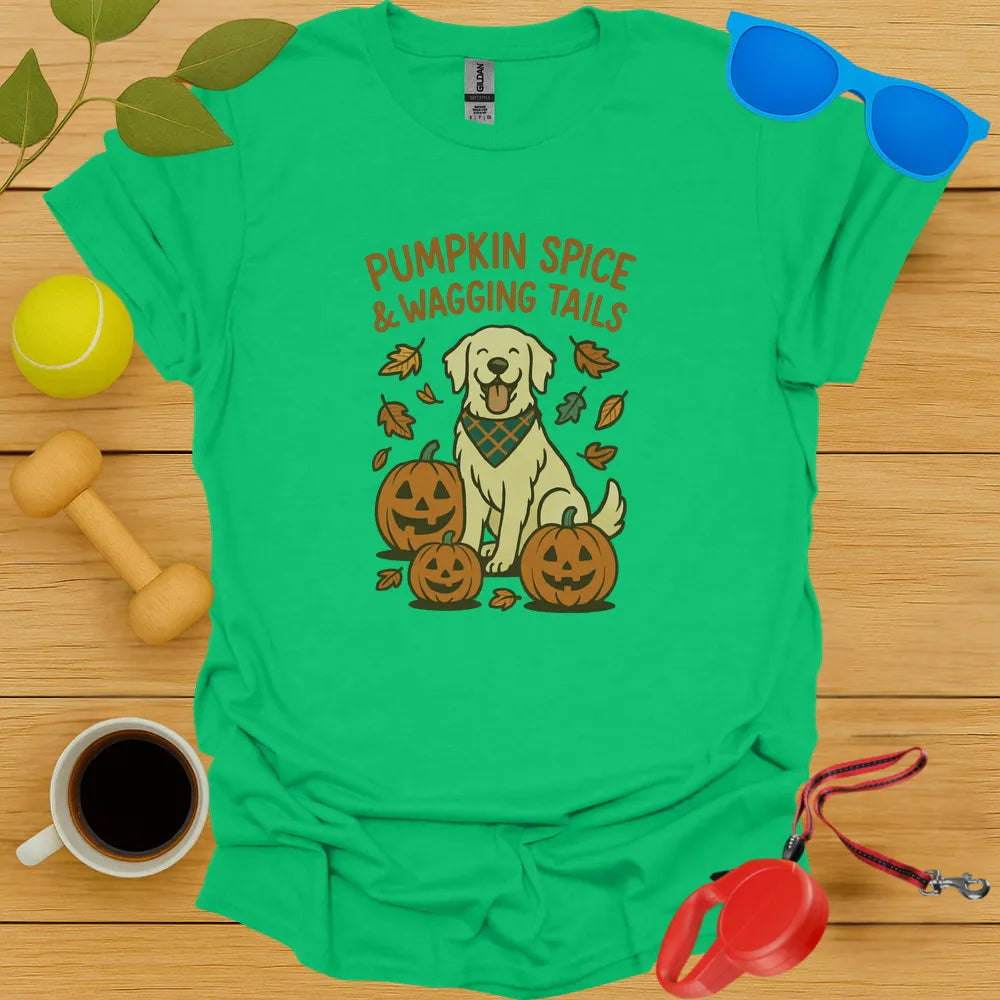Pumpmpkin Spice Wags Tee