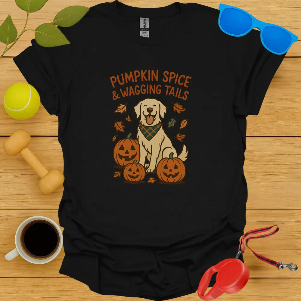 Pumpmpkin Spice Wags Tee