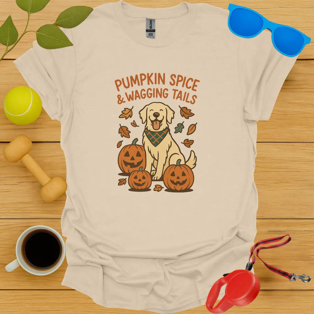 Pumpmpkin Spice Wags Tee