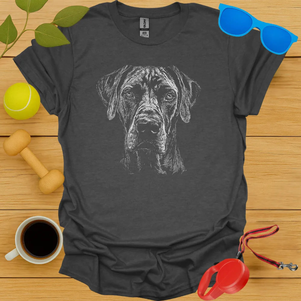 Rhodesian Ridgeback Portrait Tee