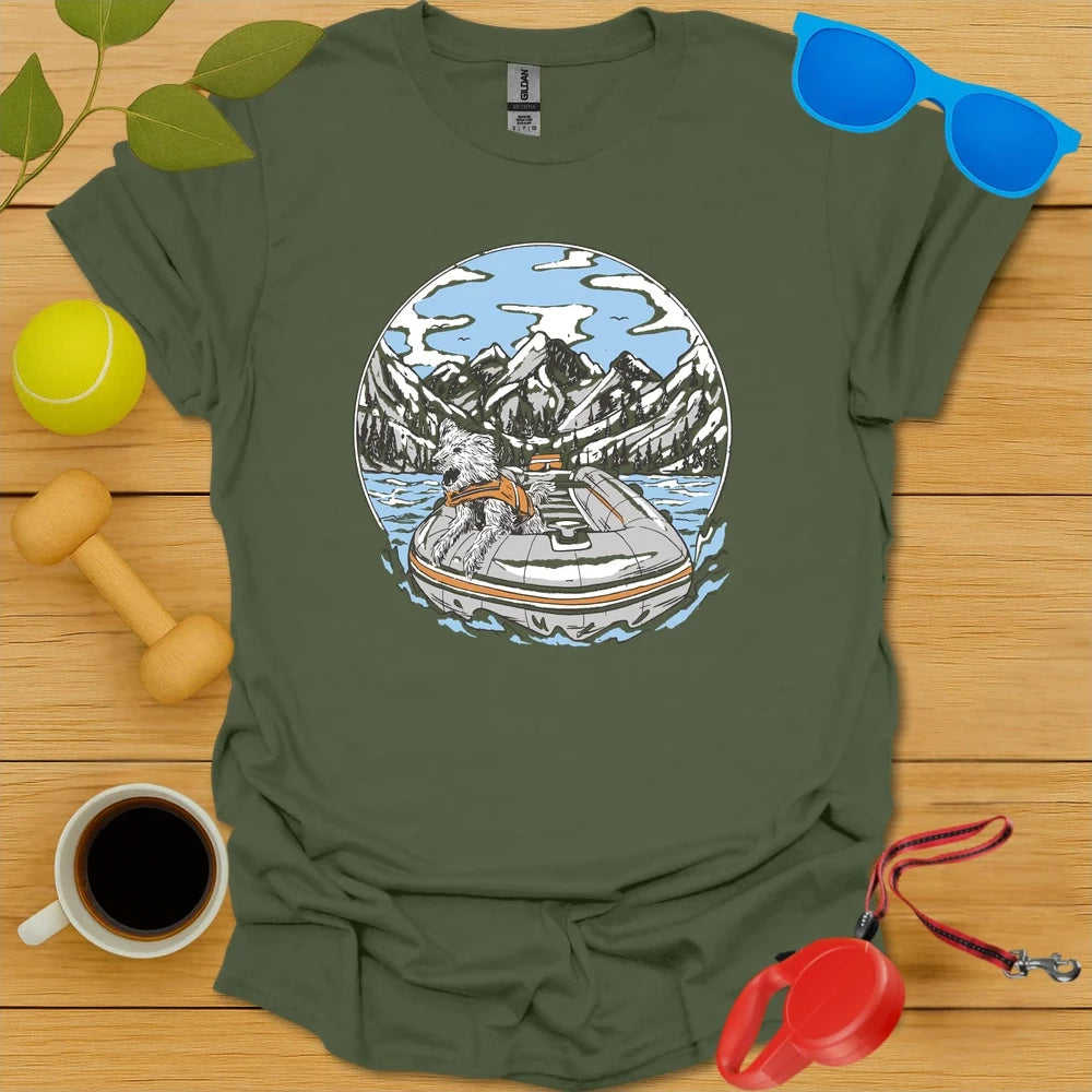 River Run Dog | Outdoor Adventure T-Shirt