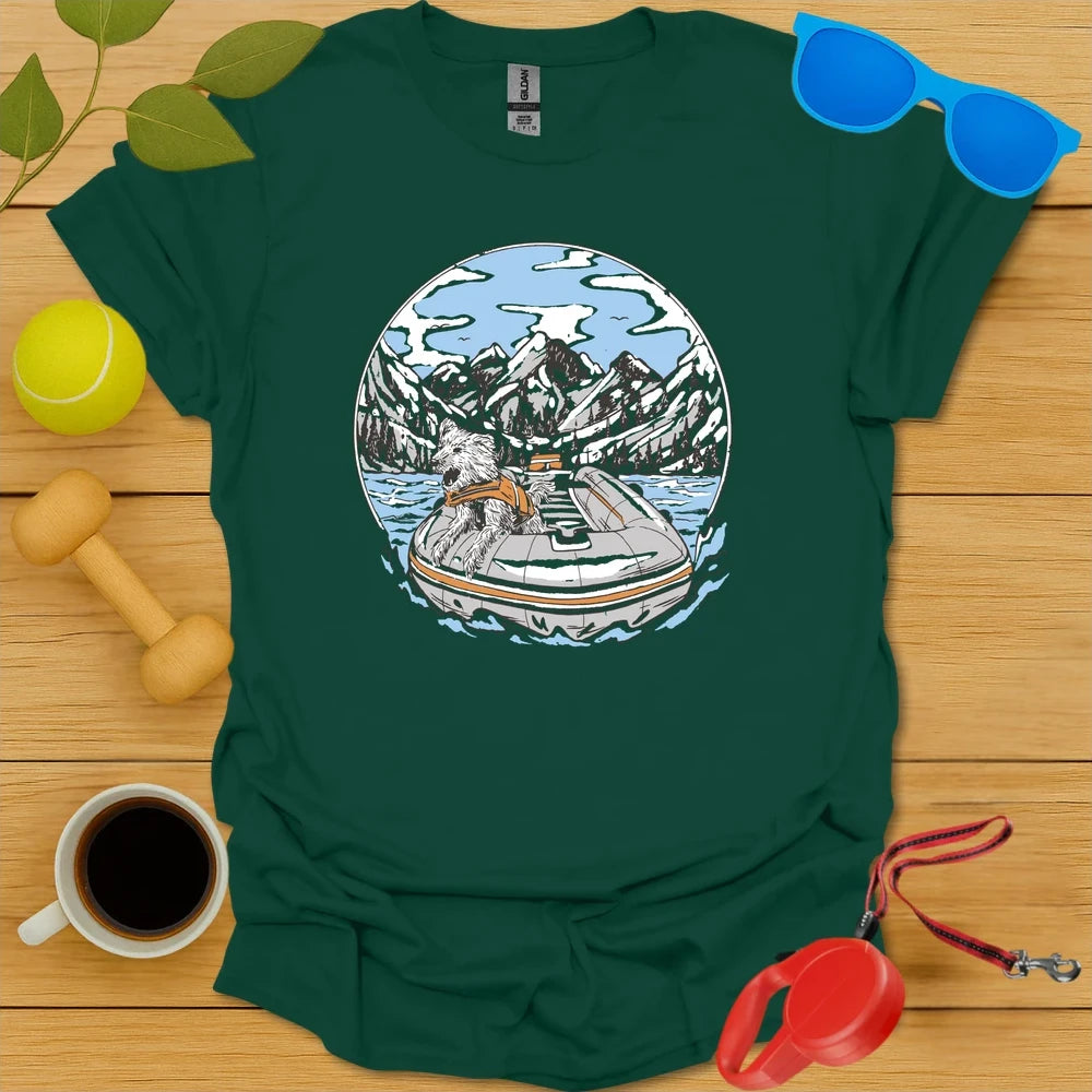 River Run Dog | Outdoor Adventure T-Shirt