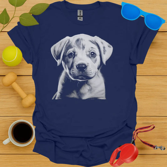 Rottweiler Puppy Portrait Tee
