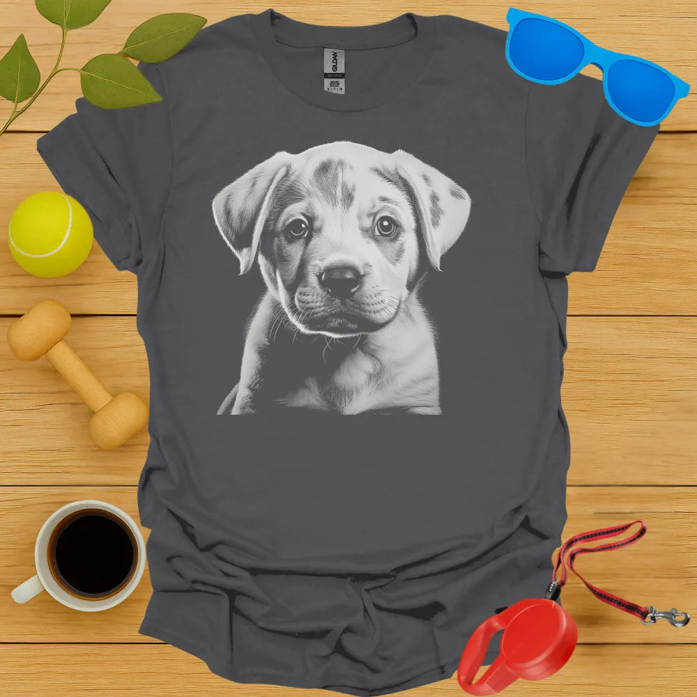 Rottweiler Puppy Portrait Tee