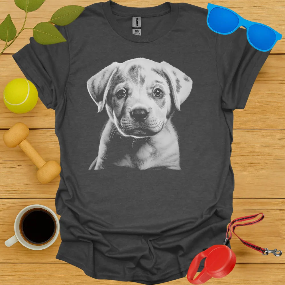 Rottweiler Puppy Portrait Tee