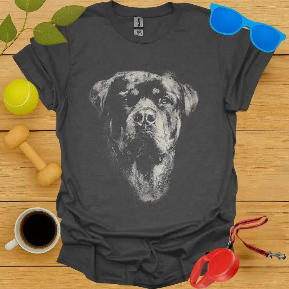 Rottweiler Sketch Tee