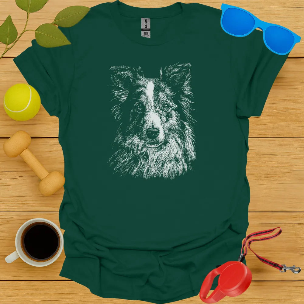 Shetland Sheepdog Portrait Tee