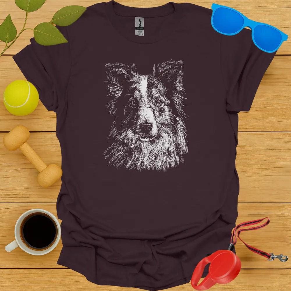 Shetland Sheepdog Portrait Tee