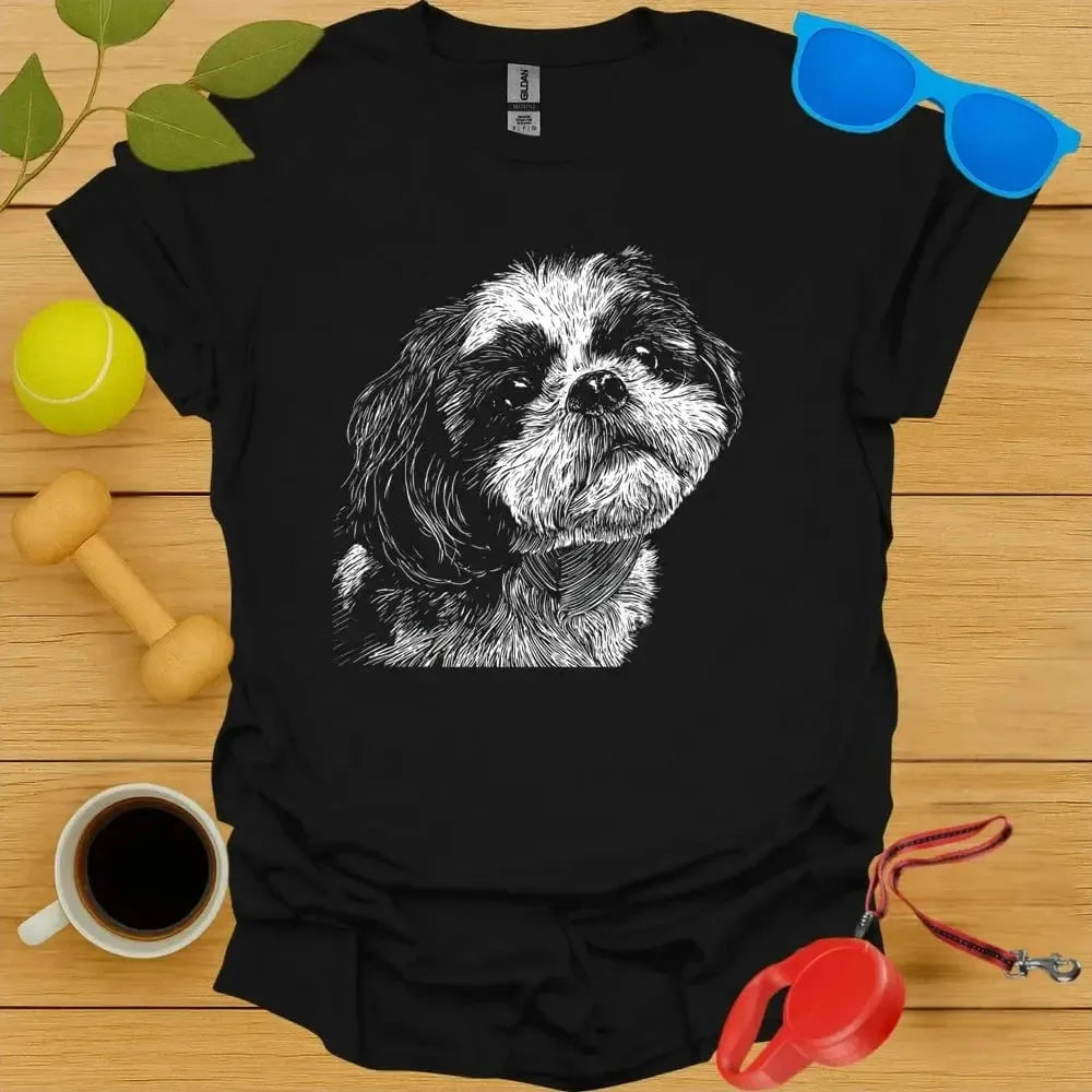 Shih Tzu Portrait Tee