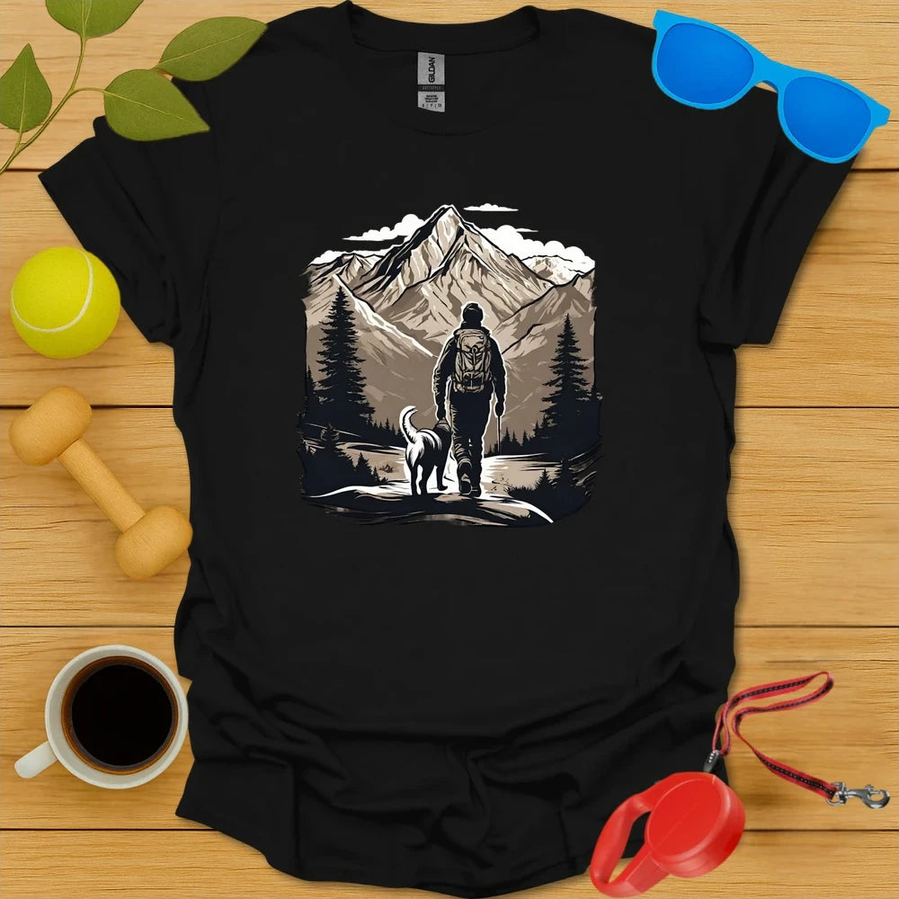 Side by Side | Hiking Dog Adventure Shirt